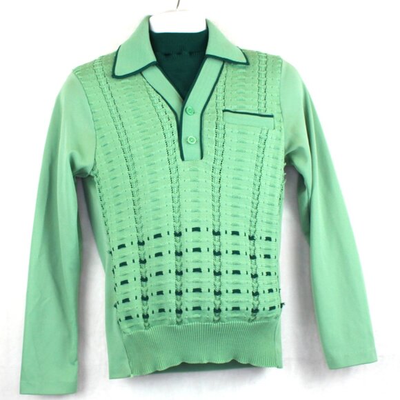 Vintage 70s Valentino Designer Sweater Mens XS - Picture 1 of 9